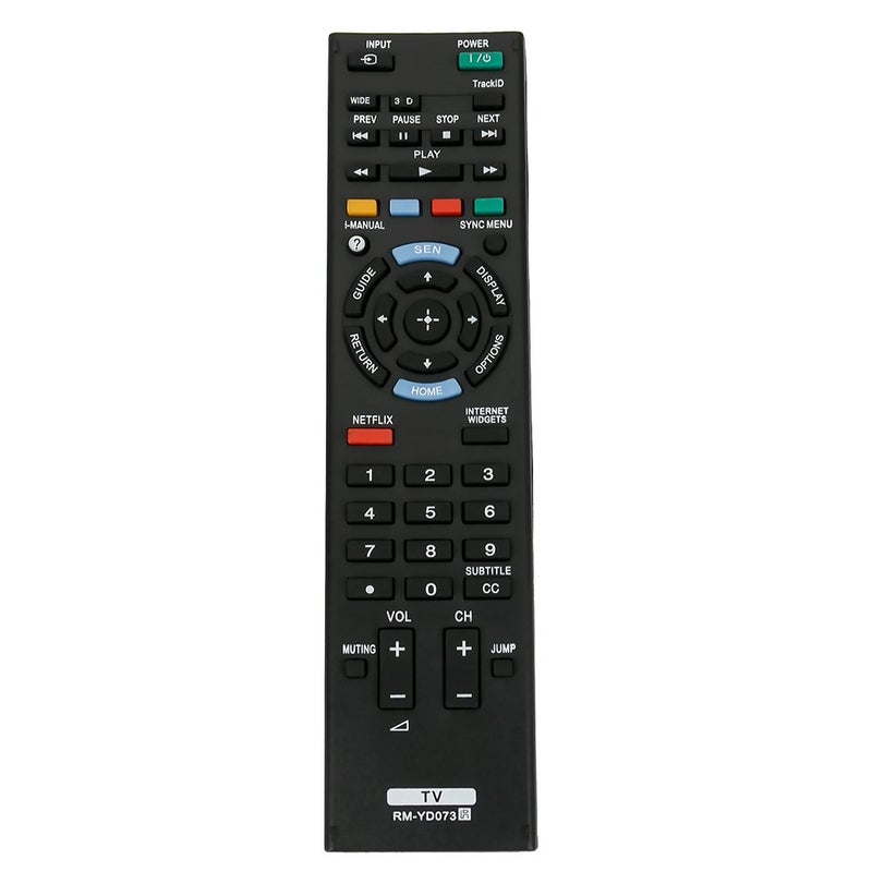 ZdalaMit New RM-YD073 Replaced Remote fit for Sony Bravia TV KDL-46HX750 KDL-55HX750 KDL-55HX751 KDL-46HX753BU KDL-46HX751 KDL46HX750 KDL55HX750 KDL55HX751 KDL-46HX753BU kdl-40hx750 kdl-32hx750 kdl-46hx753 - Image 1